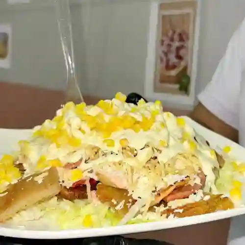 Patacon Mixto Gratinado