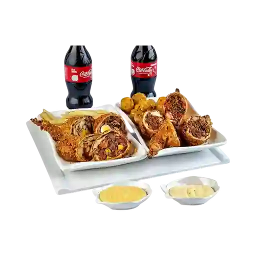 Combo Alitas Buffalo y Burger