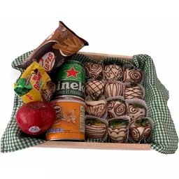 Snacks Caja Fresas Y