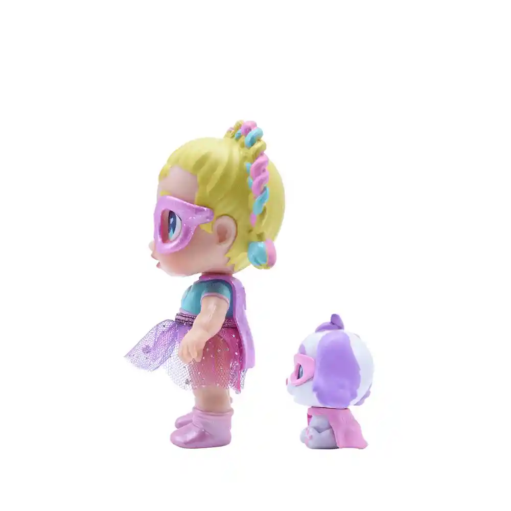 Toy Logic Muñeca Mini Glitzy + Puppy SC044A1