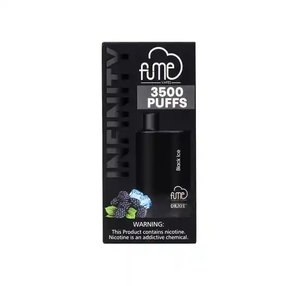 Fume Vaporizador Black Ice 3500 Puffs