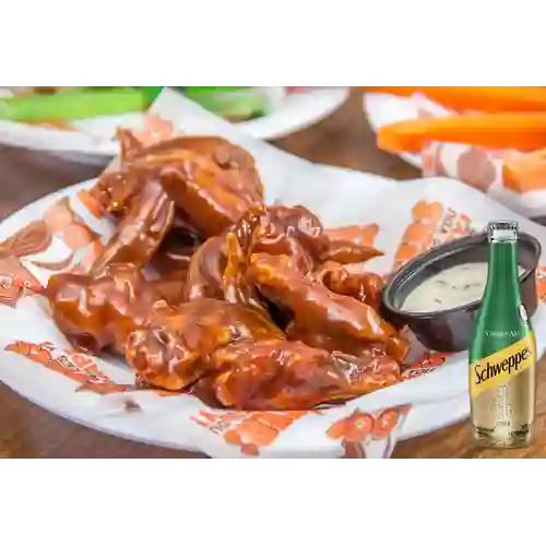 Combo Naked X 6, 10 y 15 + Schweppes Ginger Ale 300ML
