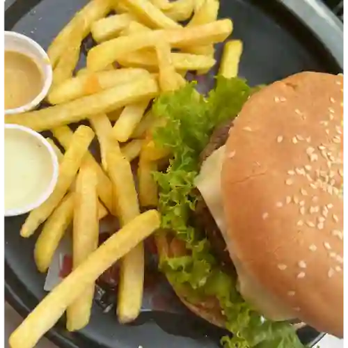 Hamburguesa de la Casa