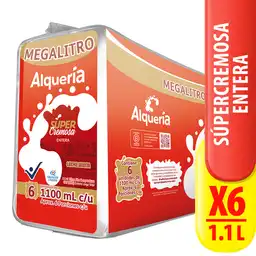 Alqueria Pack Leche Entera Super Cremosa