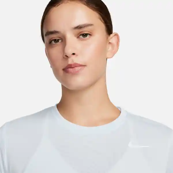 Nike Camiseta W Df Tee Rlgd Lbr Para Mujer Azul Talla L