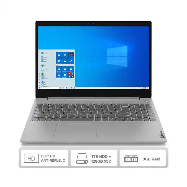 Lenovo Portátil Core i3 1 T 128Gb