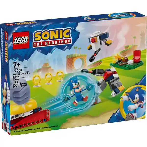 Set de Construcción Batalla de Sonic en la Hoguera Lego