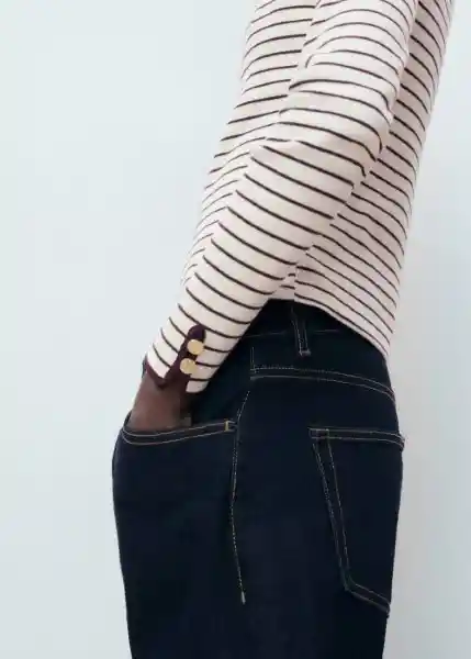 Camiseta Porta Burdeos Talla XL Mujer Mango