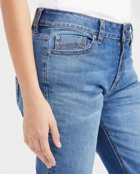 Jean Low Rise Rusty Claro Azul Cristalino Claro 8 Chevignon