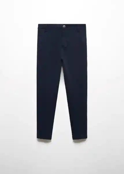 Pantalón Cugat Navy Talla 07 Niños Mango