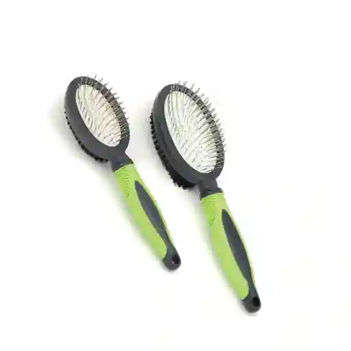 Jaramillo Pets Cepillo Cepillo Doble Faz Verde Hl326L