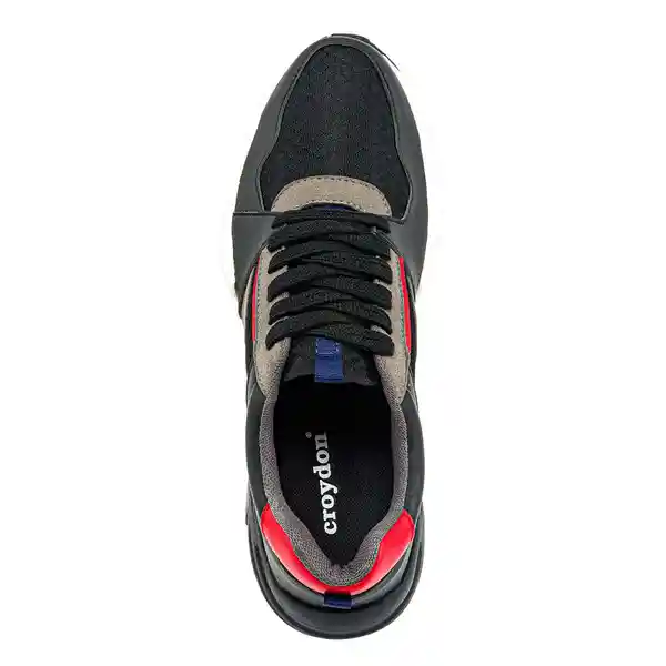 Croydon Tenis Krishna Hombre Color Negro Talla 38