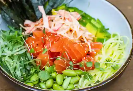 Salmón Kani Poke