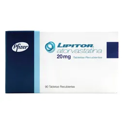 Lipitor Inhibidor Selectivo en Tabletas
