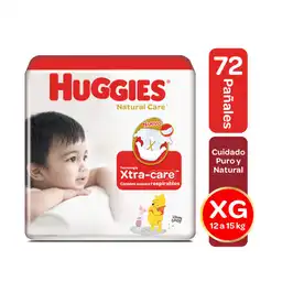 Huggies Pañal Natural Care 