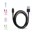 Cable de Microdatos Android Negro Miniso