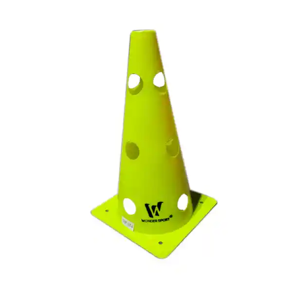 Wonder Cono Con Huecos de Entrenamiento Sport Verde