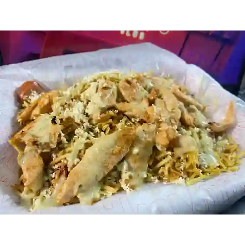Salchipapa Personal Pollo