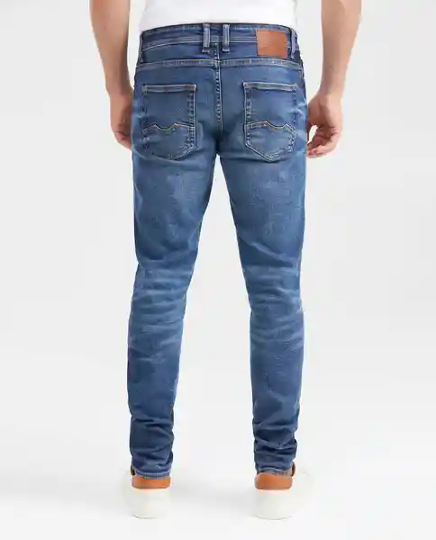 Jean Super Slim Fit Rider Azul Francés Medio 32 / 32 Chevignon