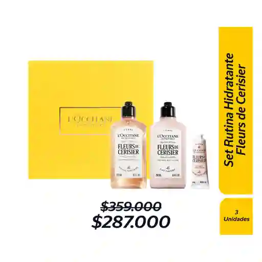 Combo Rutina Hidratante Fleurs de Cerisier