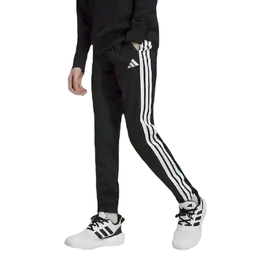 Adidas Pantalón J 3S Wv Lifestyle Unisex Negro Talla S