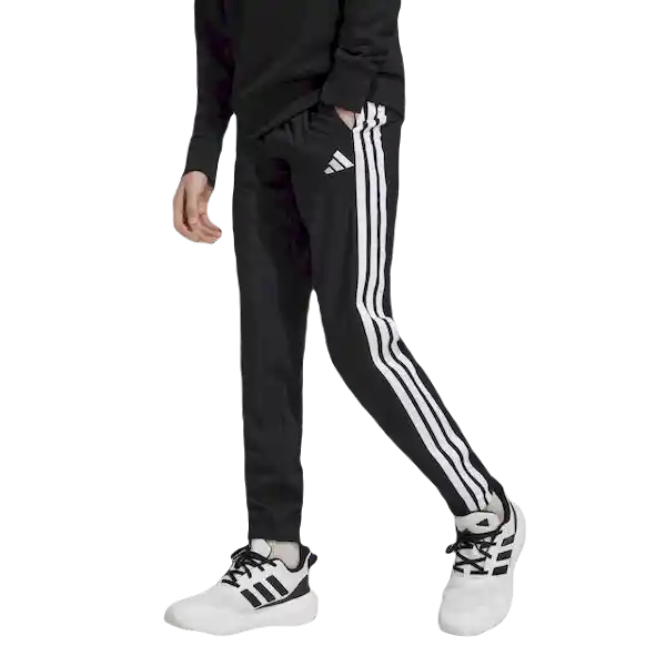 Adidas Pantalón J 3S Wv Lifestyle Unisex Negro Talla S