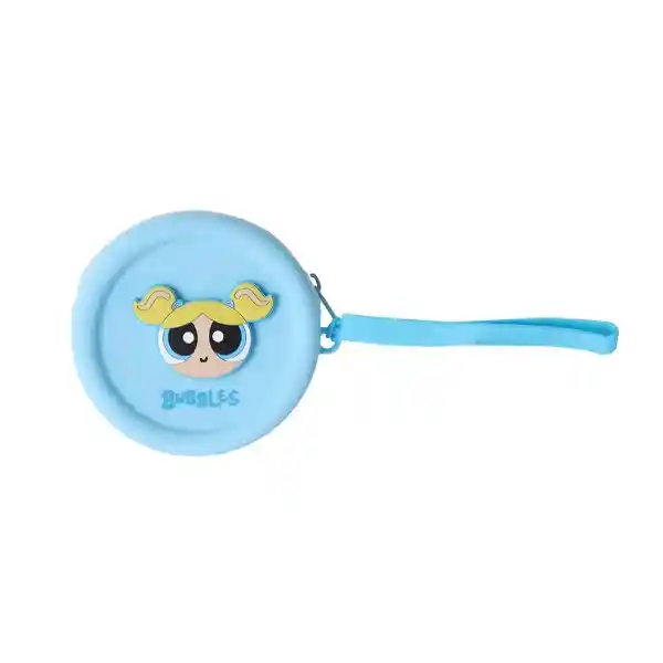 Monedero Redondo Serie Las Chicas Súper Poderosas Azul Miniso