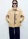 Abrigo Parka Tropic Camel Talla S Mujer Mango