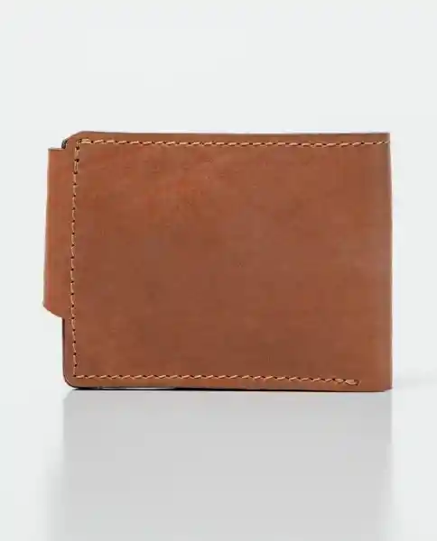 Billetera Snap Leather Goods Café Chevignon