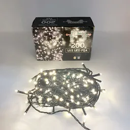 Burica Luz Led Bombillos Cálida Fija 200 cm