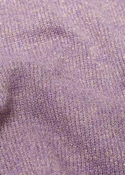Top Edista Lila Talla S Mujer Mango