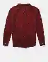 Camisa Hombre Vinotinto Talla X-Large American Eagle