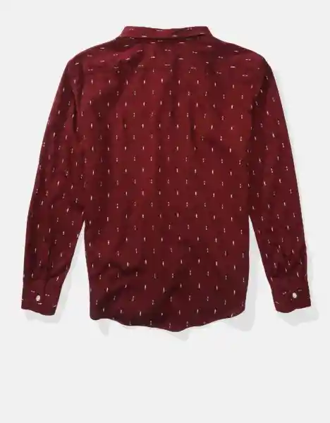 Camisa Hombre Vinotinto Talla X-Large American Eagle