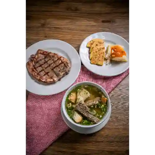 Desayuno Tony Caldo de Carne