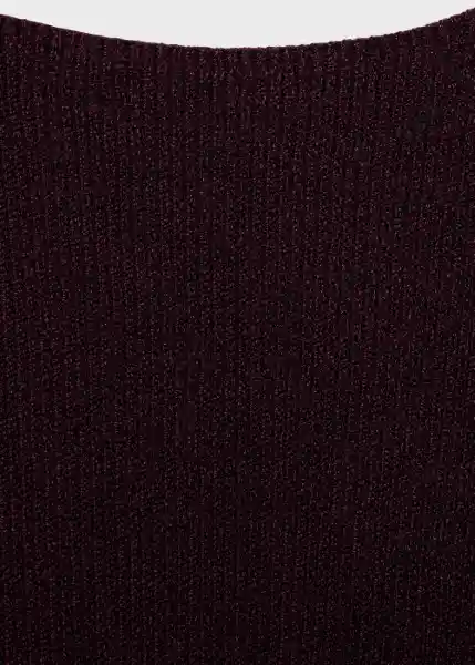 Top Benedit Chocolate Talla S Mujer Mango