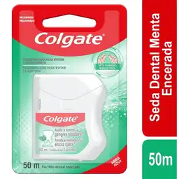 Colgate Hilo Dental Encerado Menta 50 m