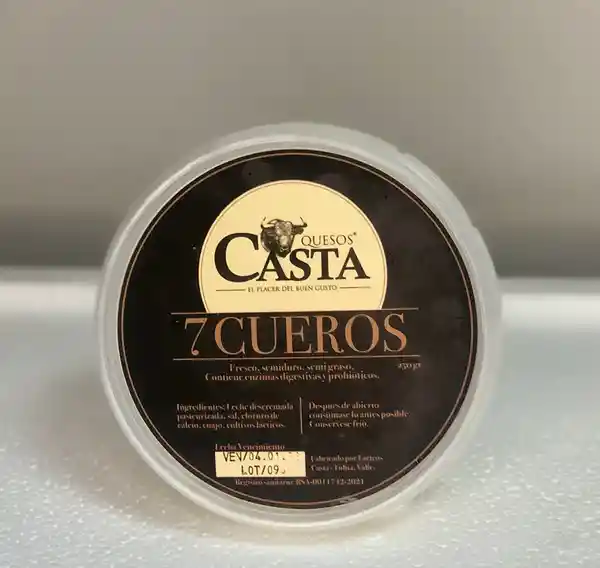 Casta Queso 7 Cueros