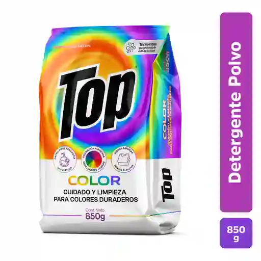 Top Color Detergente en Polvo 850 g