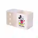 Organizador Plástico Tres Capas Disney Mickey Mouse Miniso
