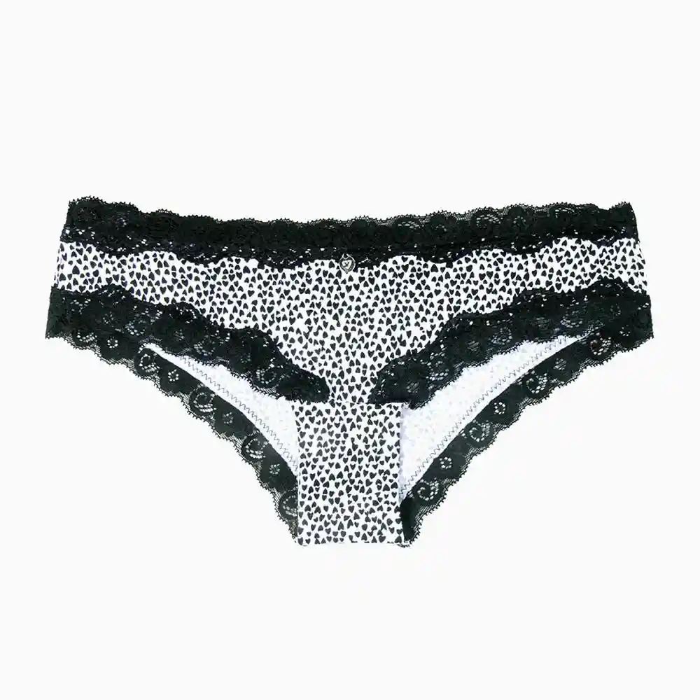 Lili Pink Panty Hipster Algodón Talla S