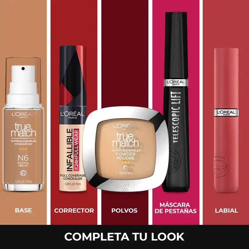 Base Líquida L’Oréal Paris True Match  30 ml