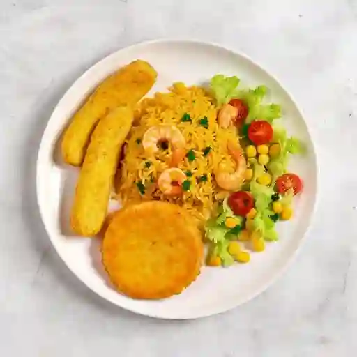 Arroz Con Camarones