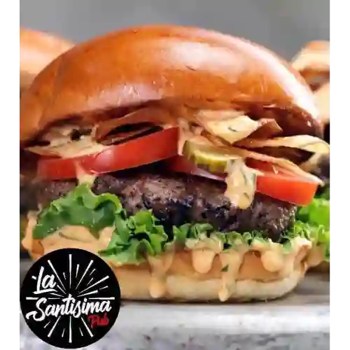 Hamburguesa Sencilla en Combo