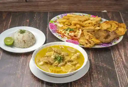 Asado Trifásico + Sancocho.