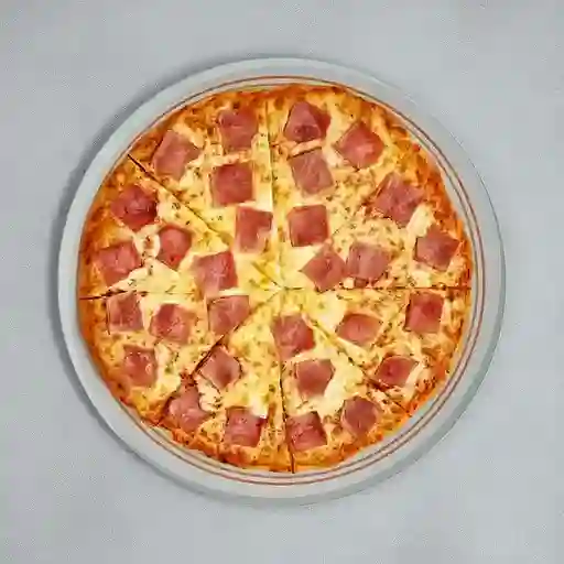 Pizza Jamón y Queso Mediana