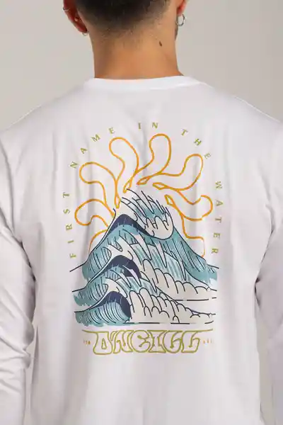 Camiseta Standard Fit Wind Swell Hombre Talla XL Oneill