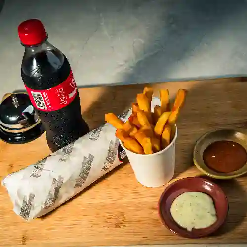 Combo Kebab Sencillo C/ Papitas +gaseosa