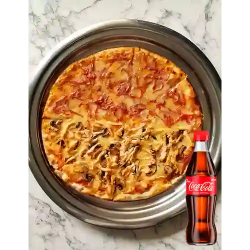 Cmb pizza para armar+cocacola orig300ml