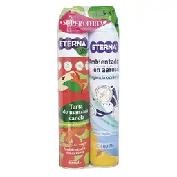 Eterna Ambientador Aerosol Tarta de Manzana y Oceánica 