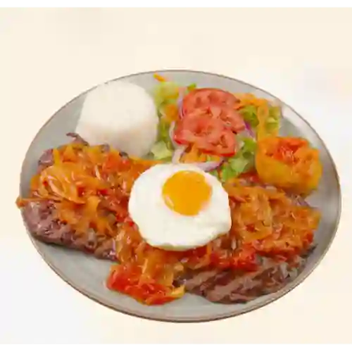 Bistec a Caballo Del Día